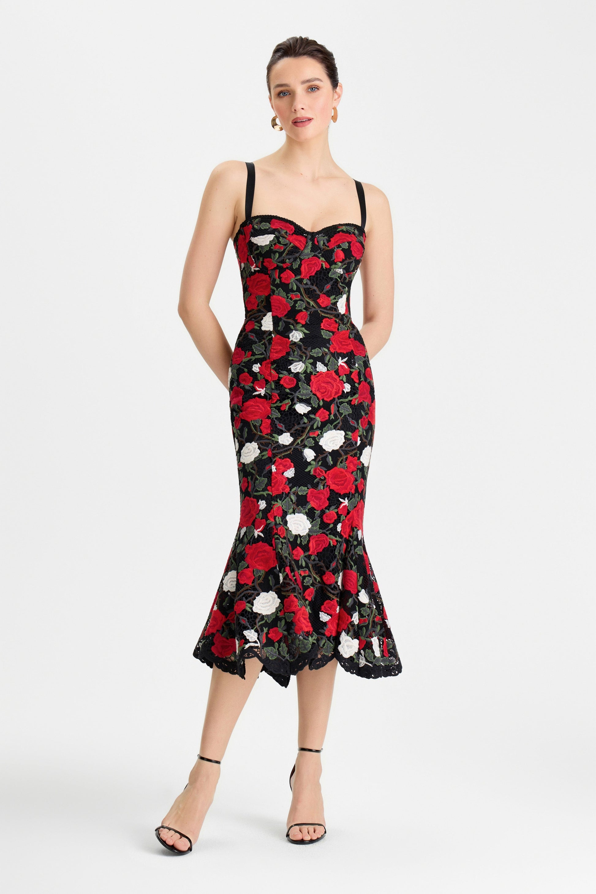 MIDI Dresses Lorena Floral Dress