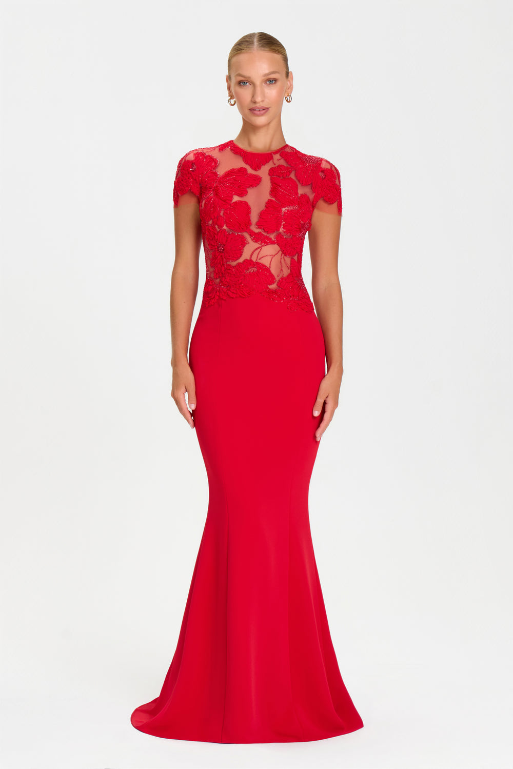 Gabrielle Rotes Kleid