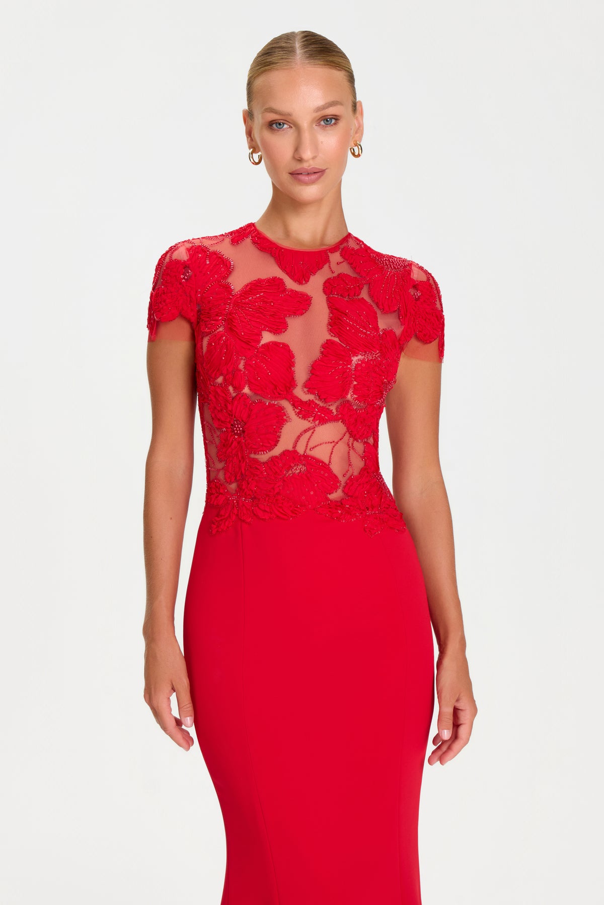 Gabrielle Rotes Kleid