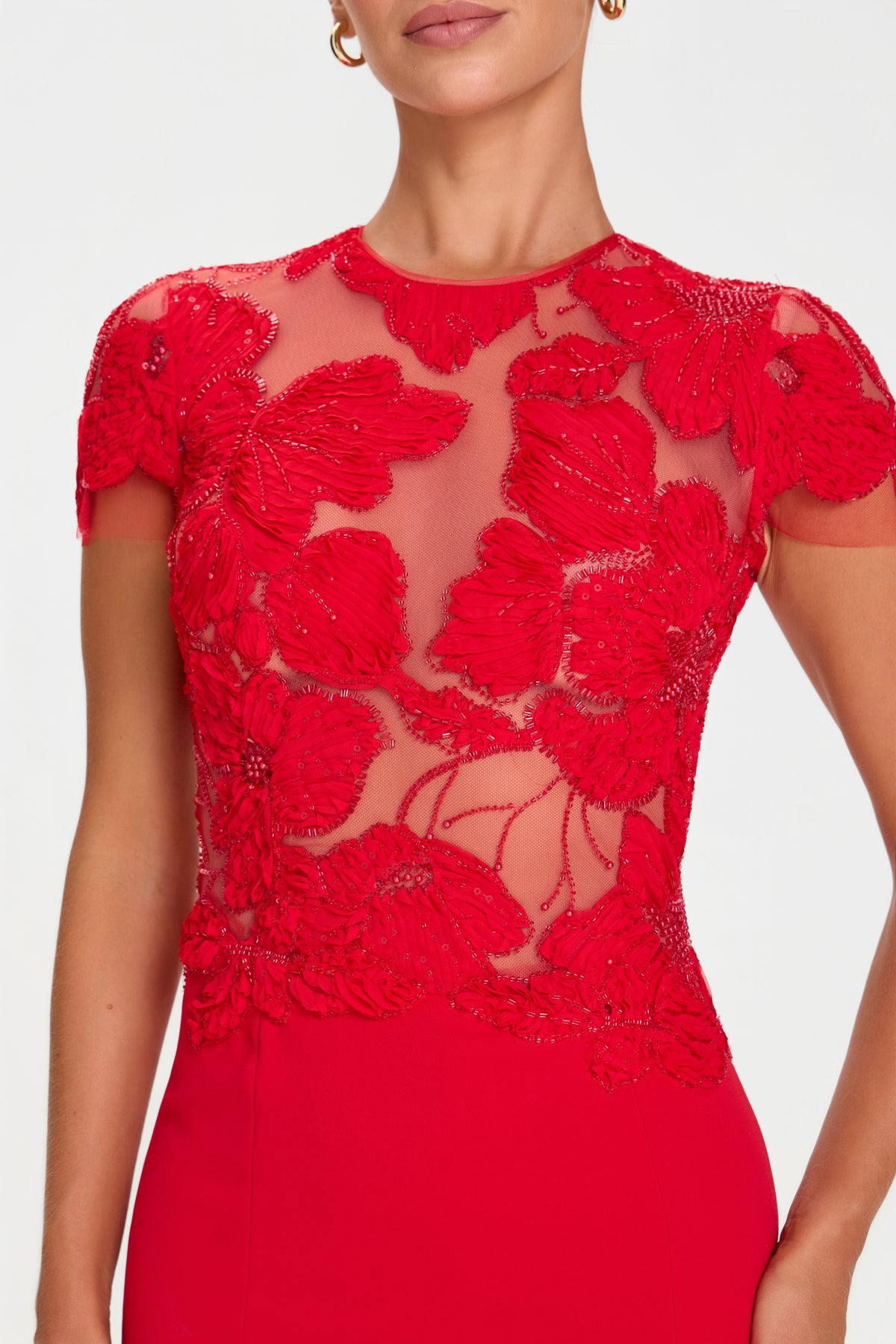 Gabrielle Rotes Kleid