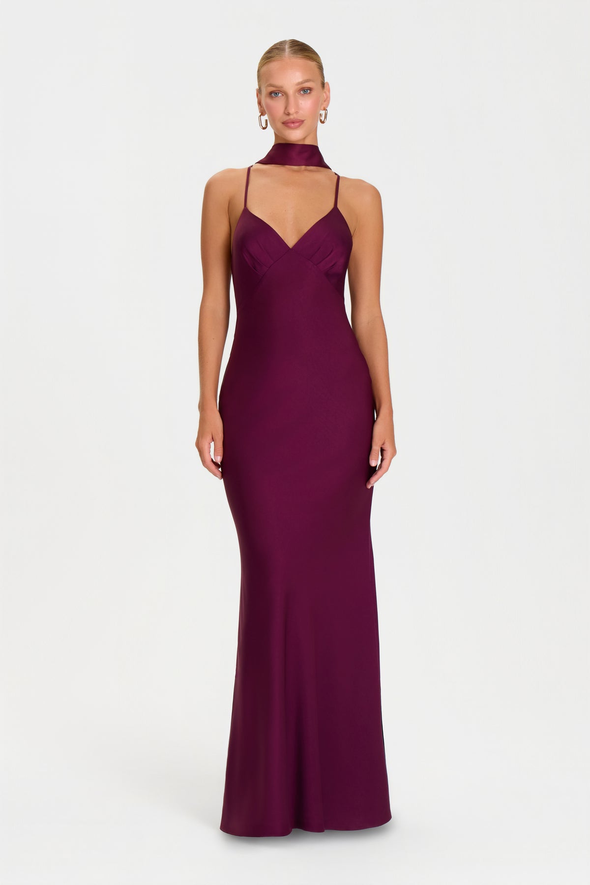 ROBE MADISON BORDEAUX