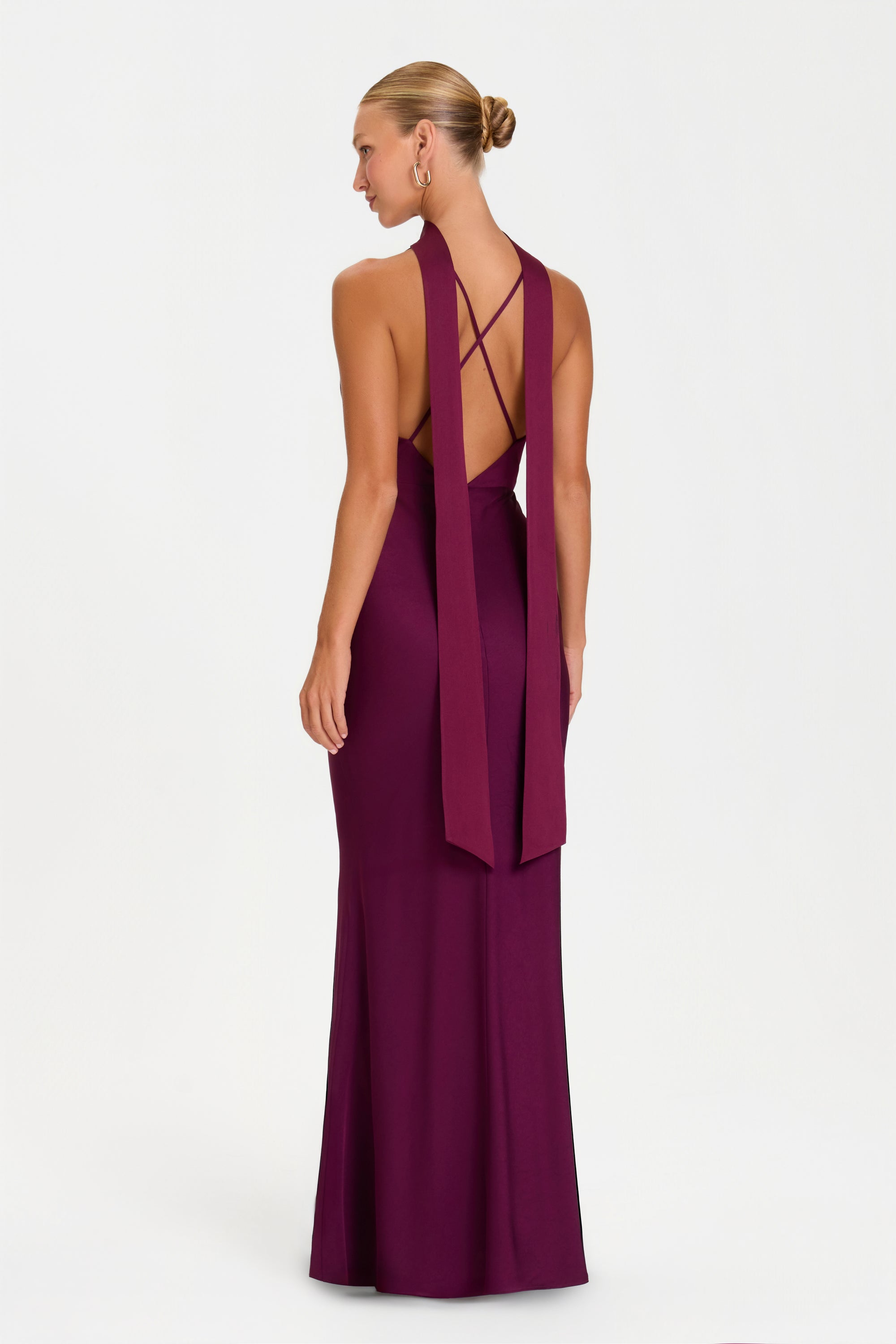 ROBE MADISON BORDEAUX