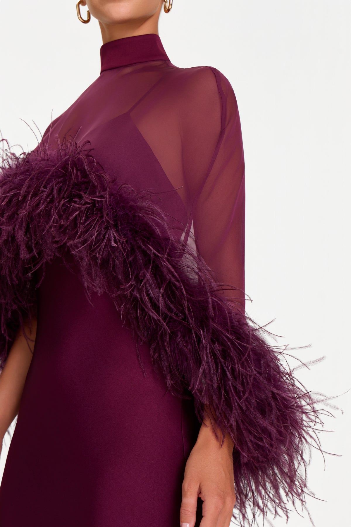 ROBE MADISON BORDEAUX