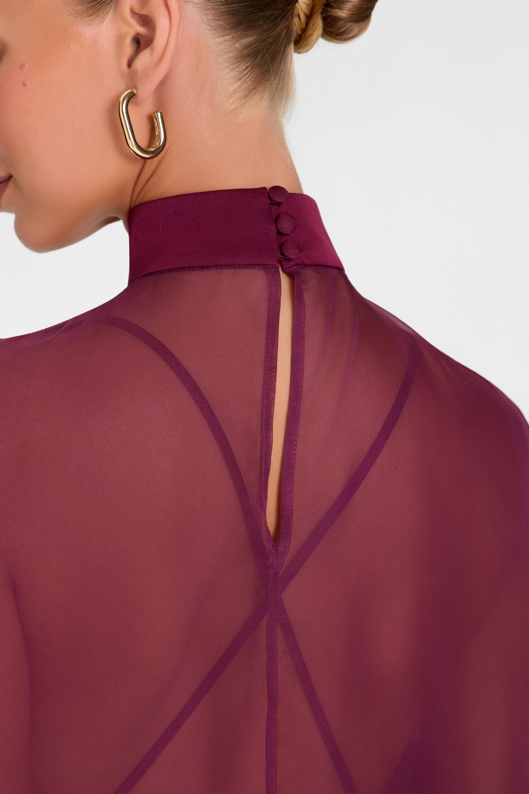 ROBE MADISON BORDEAUX