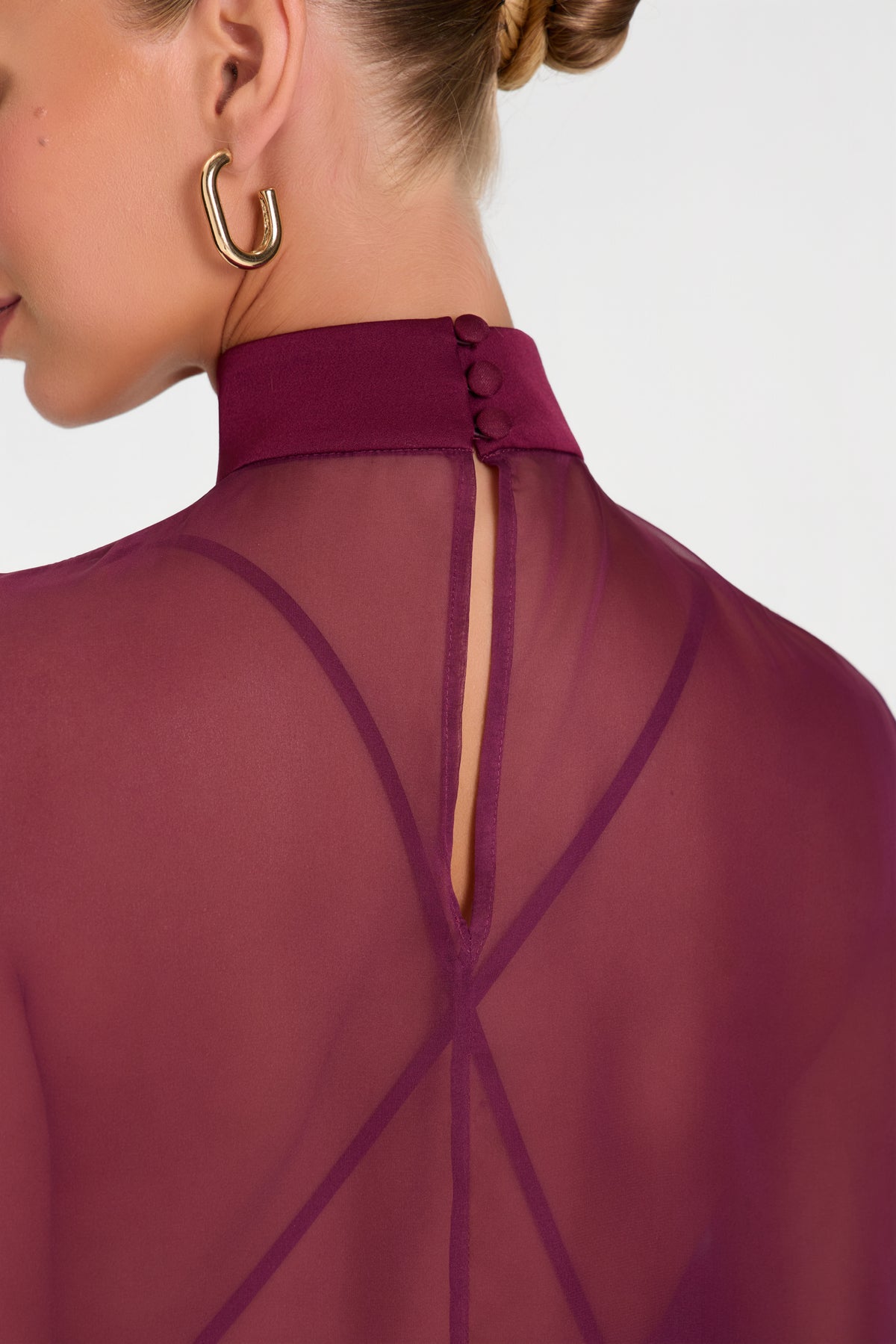 ROBE MADISON BORDEAUX