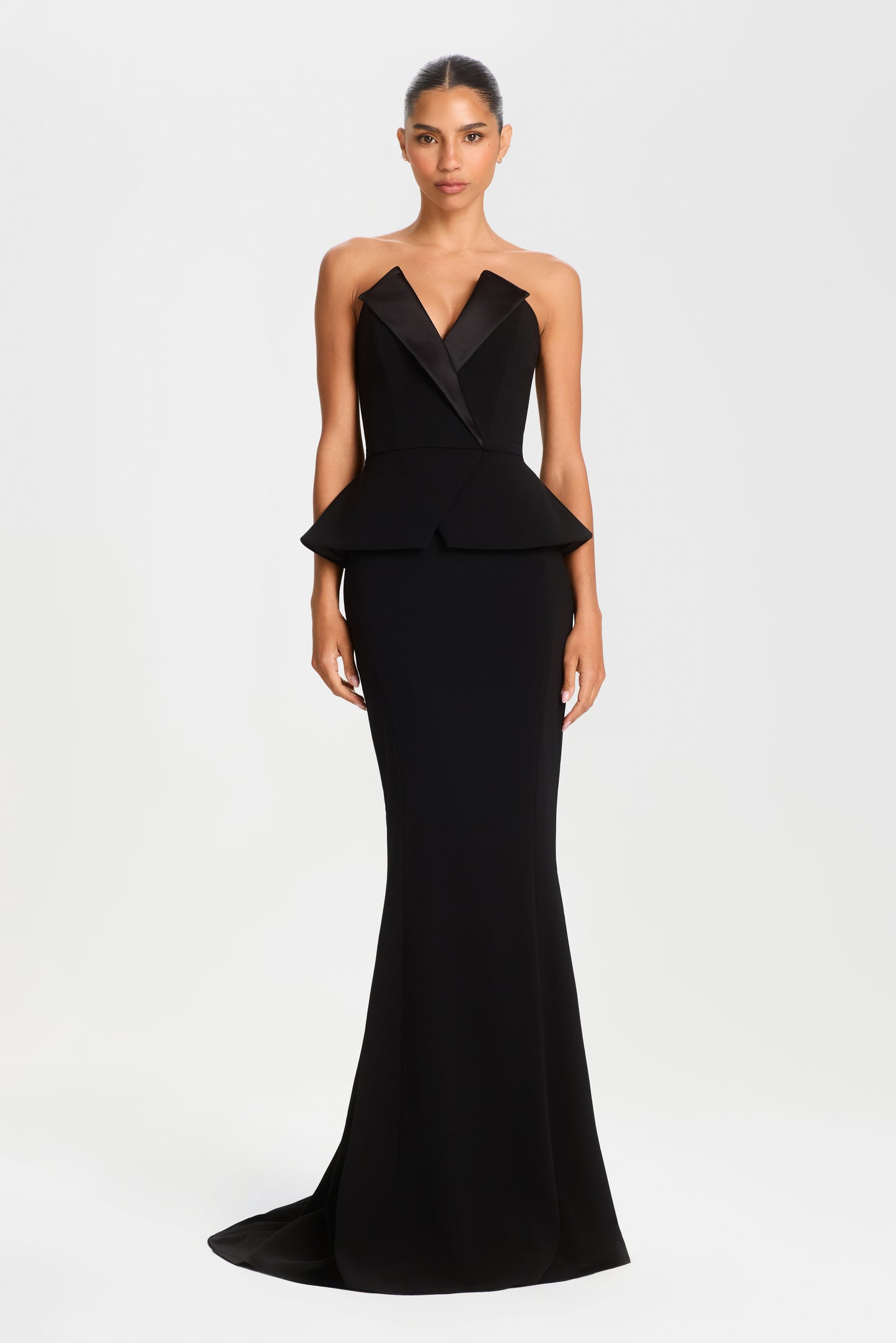 Jupe longue noire Carolina