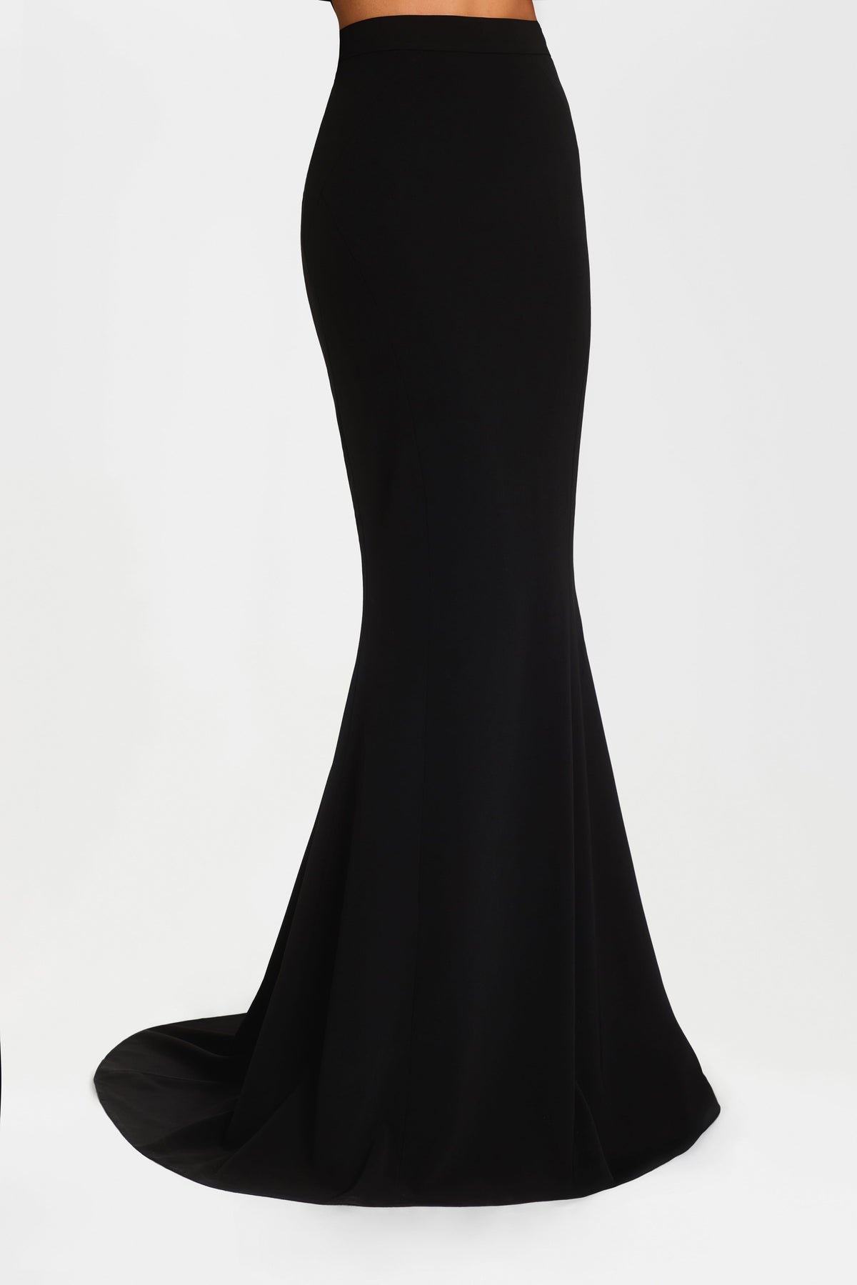 NADINE MERABI Skirts Carolina Black Maxi Skirt