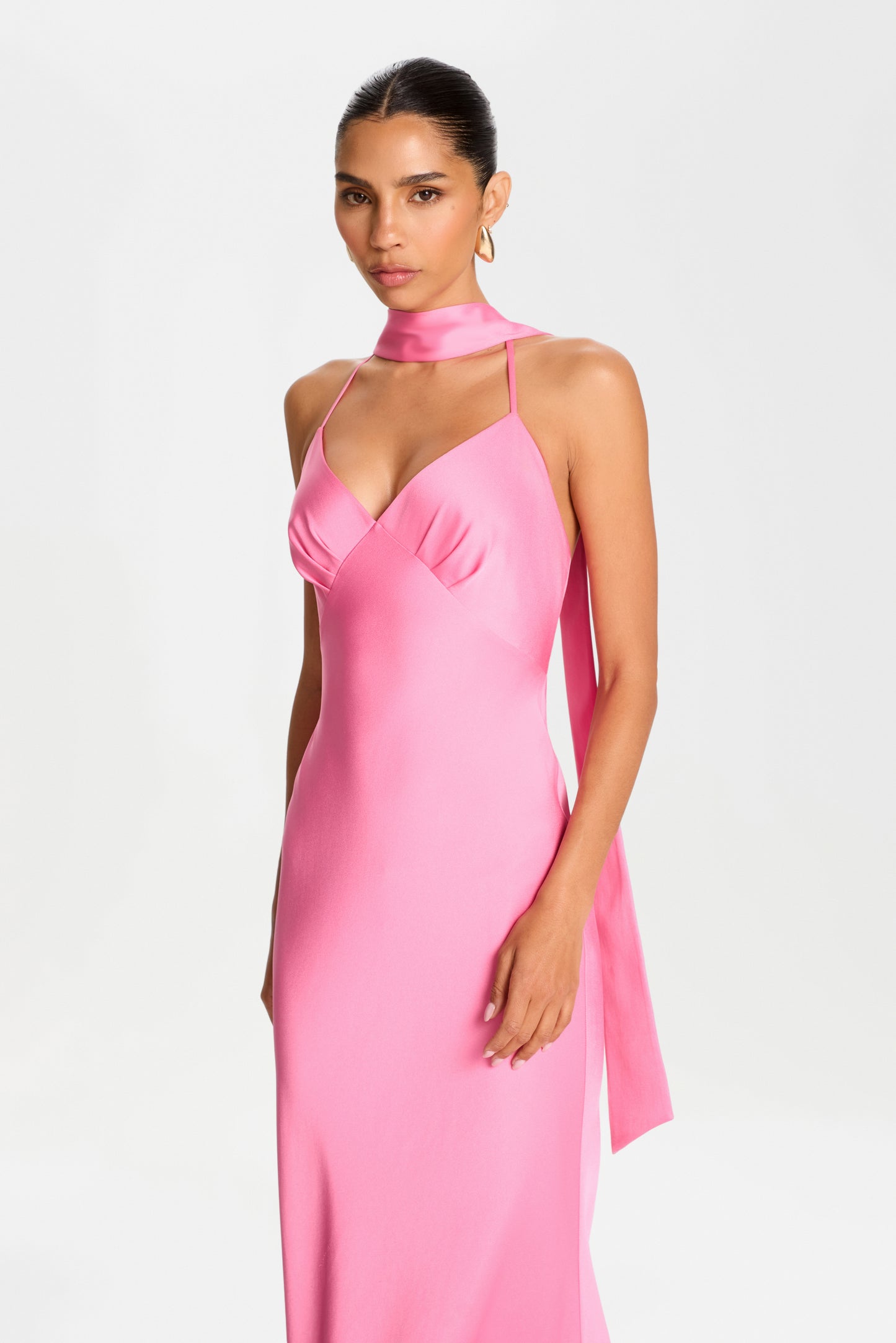 Leanna Pinkes Kleid