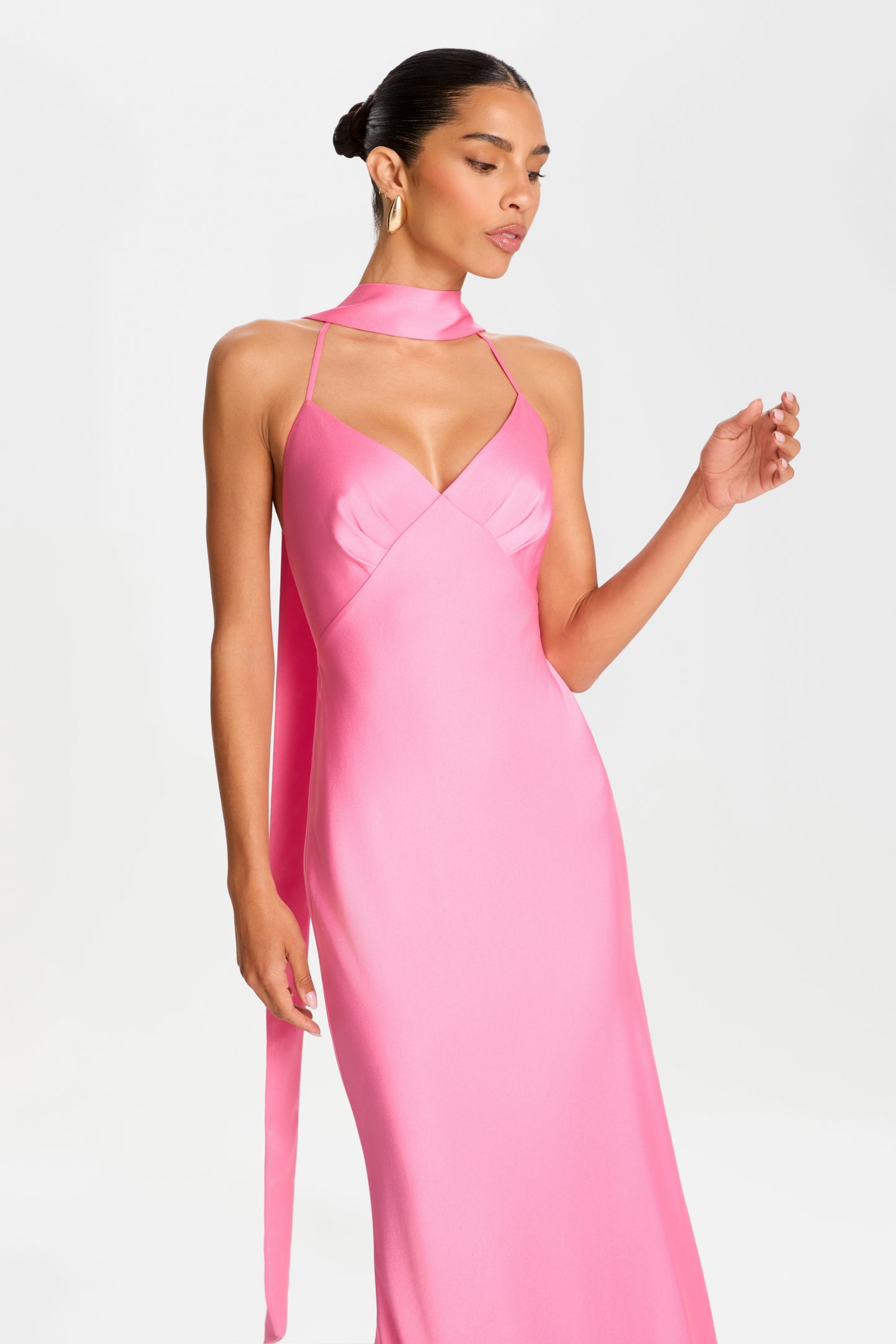 Leanna Pinkes Kleid