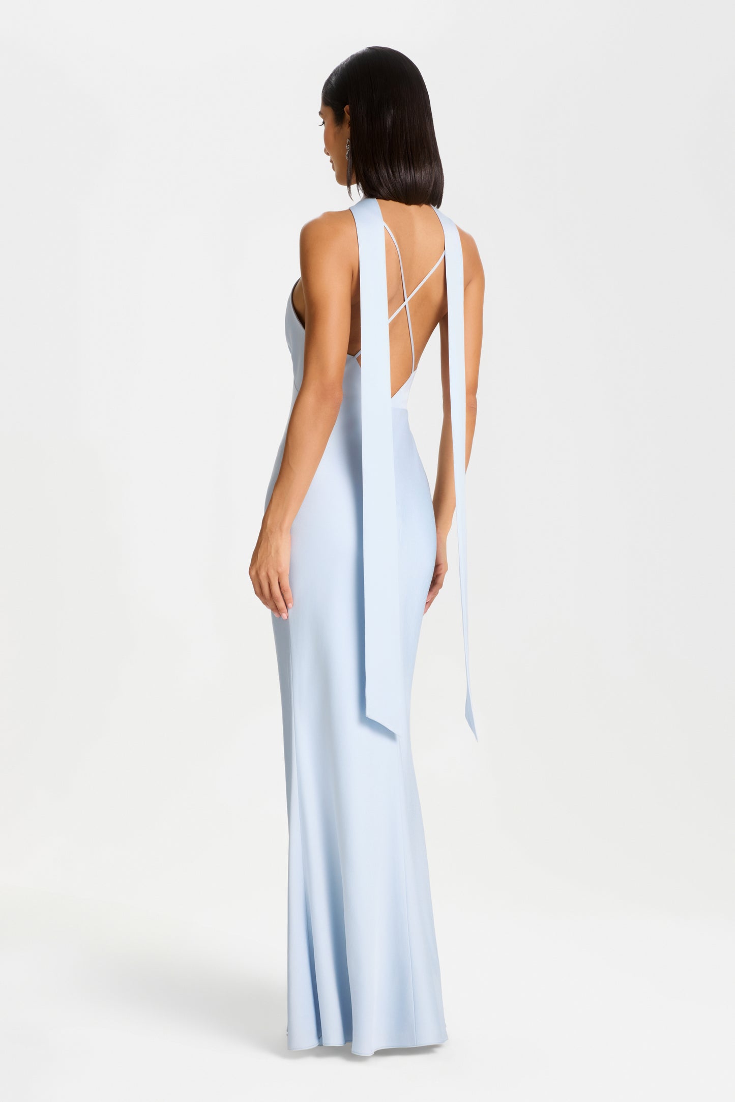 Leanna blaues Kleid