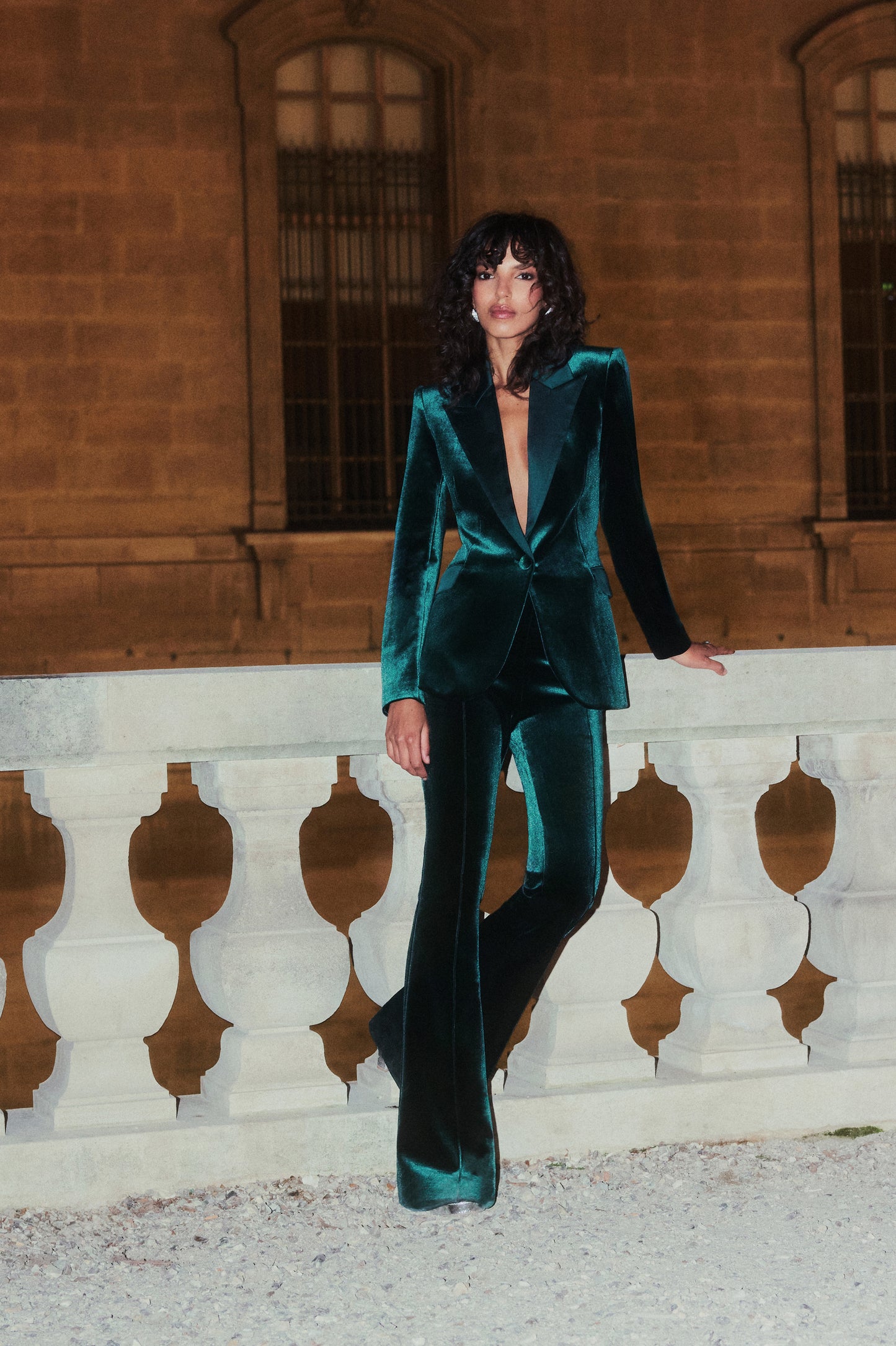 Blazer vert Béatrice