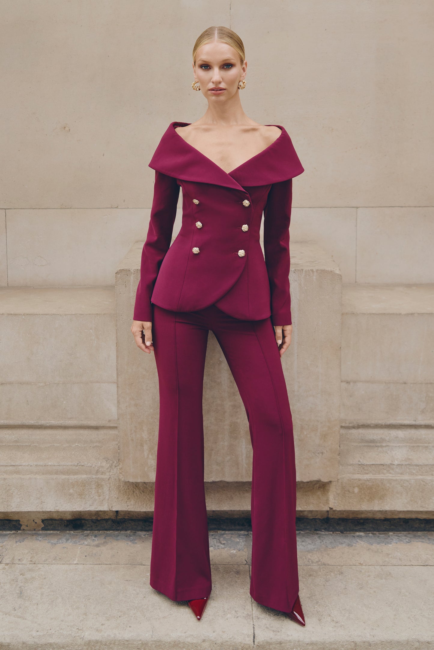 Blazer bordeaux Abigail