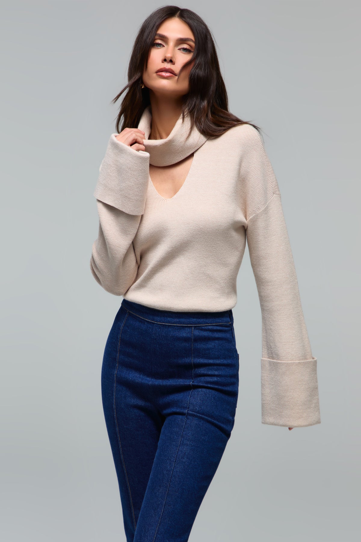 Amber Stone  Knit Bodysuit