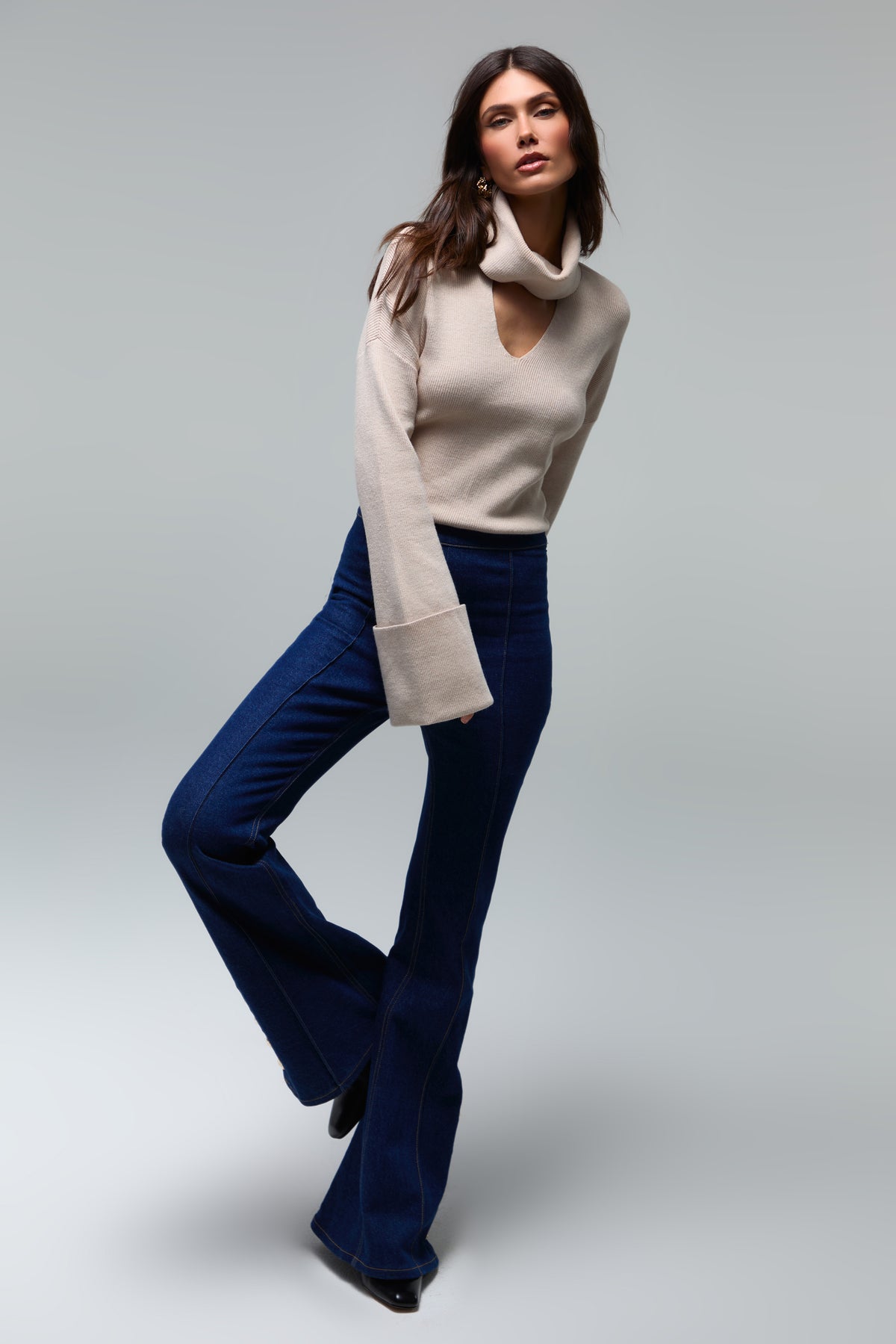 Amber Stone  Knit Bodysuit