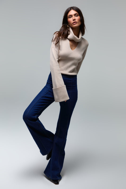 Body en maille beige Amber
