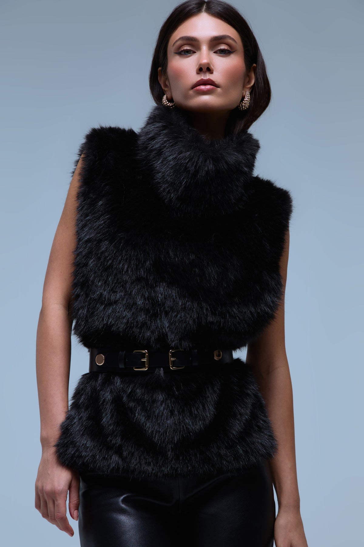 Raya Black Vest