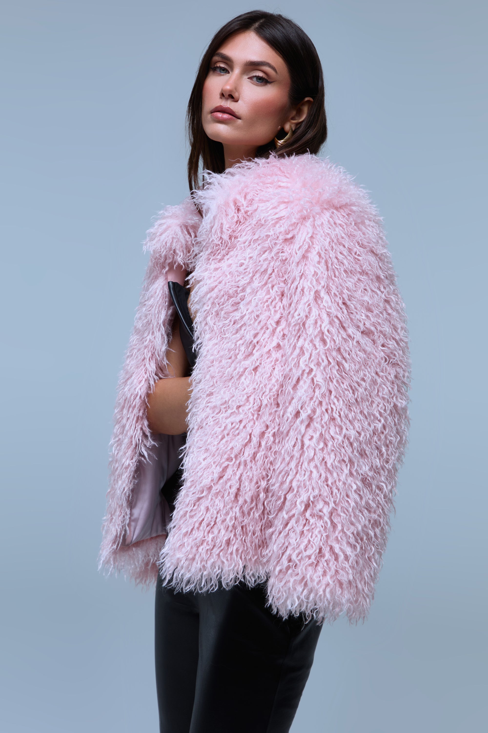 Kara Pinke Jacke