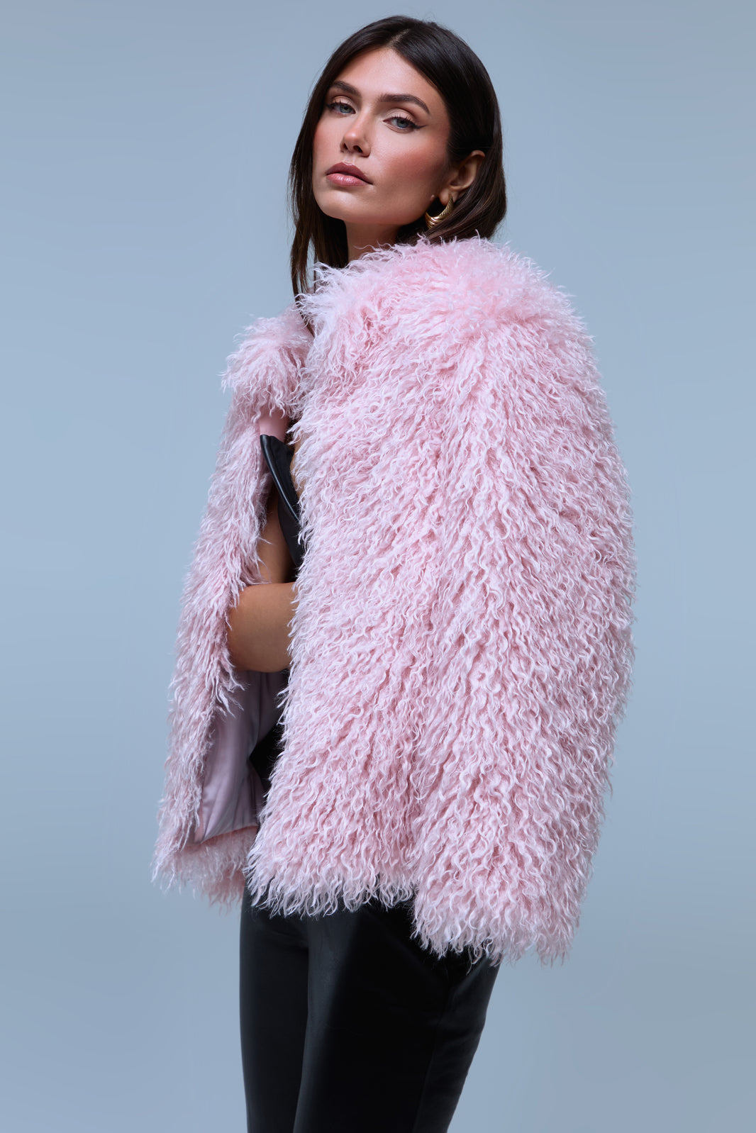 Kara Pinke Jacke