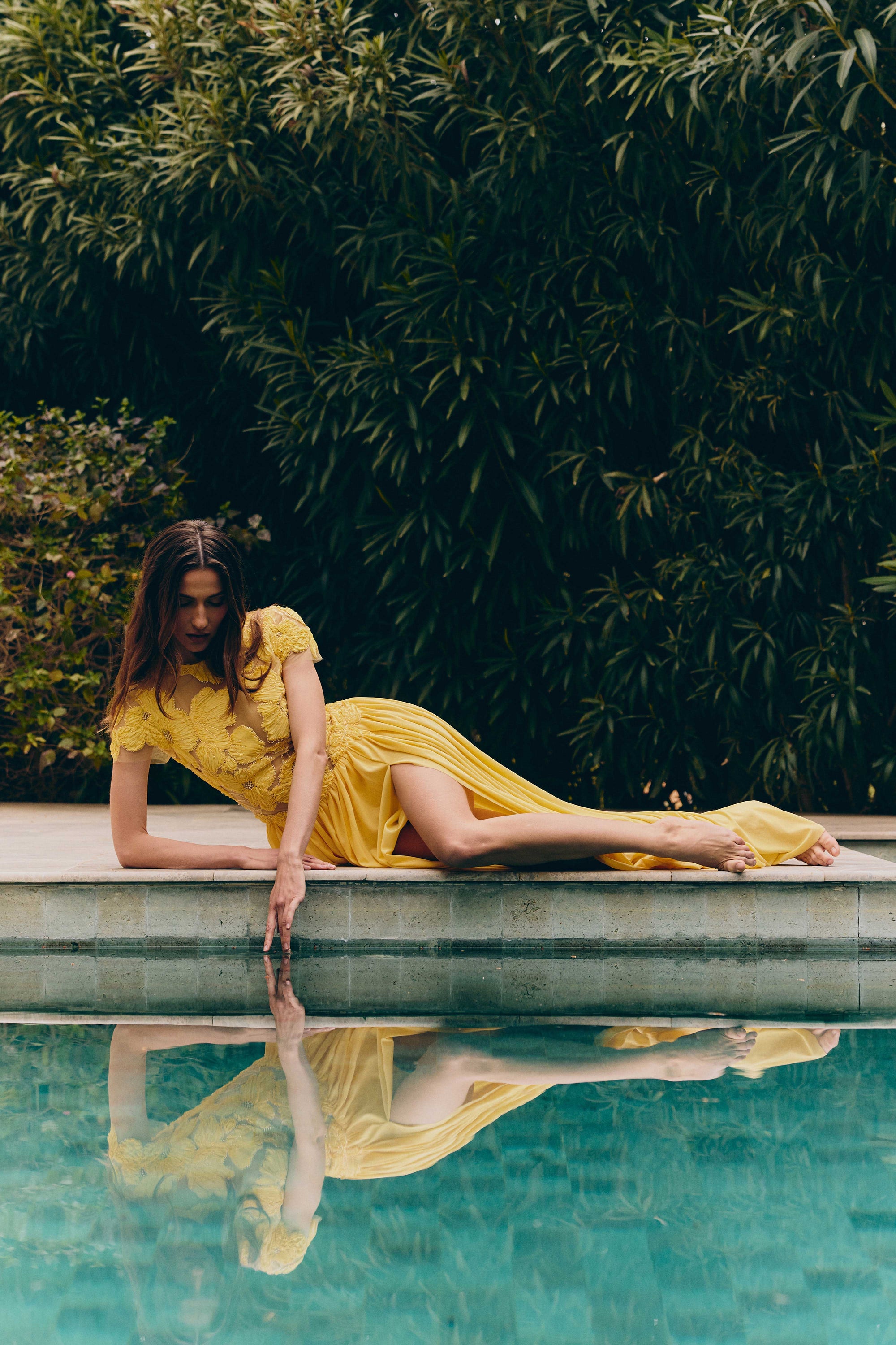 Sloane Gelbes Kleid