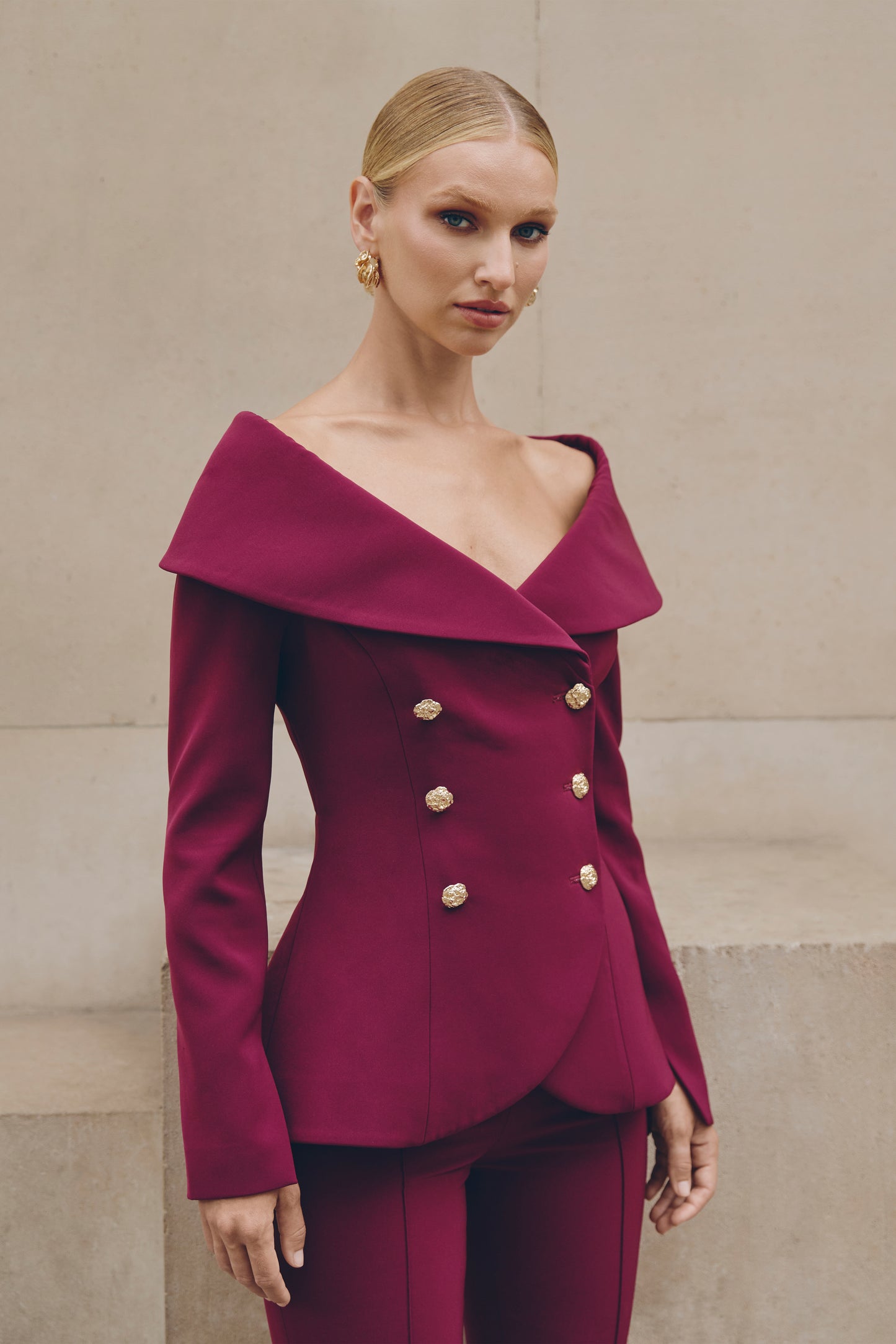 Blazer bordeaux Abigail