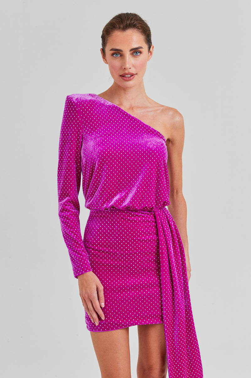 Anya Fuchsia Dress