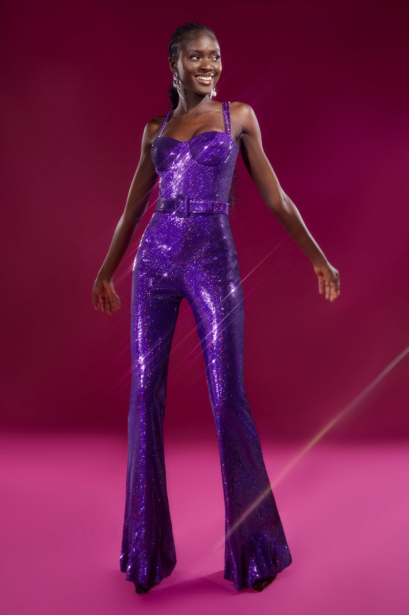 Sabrina Purple Jumpsuit