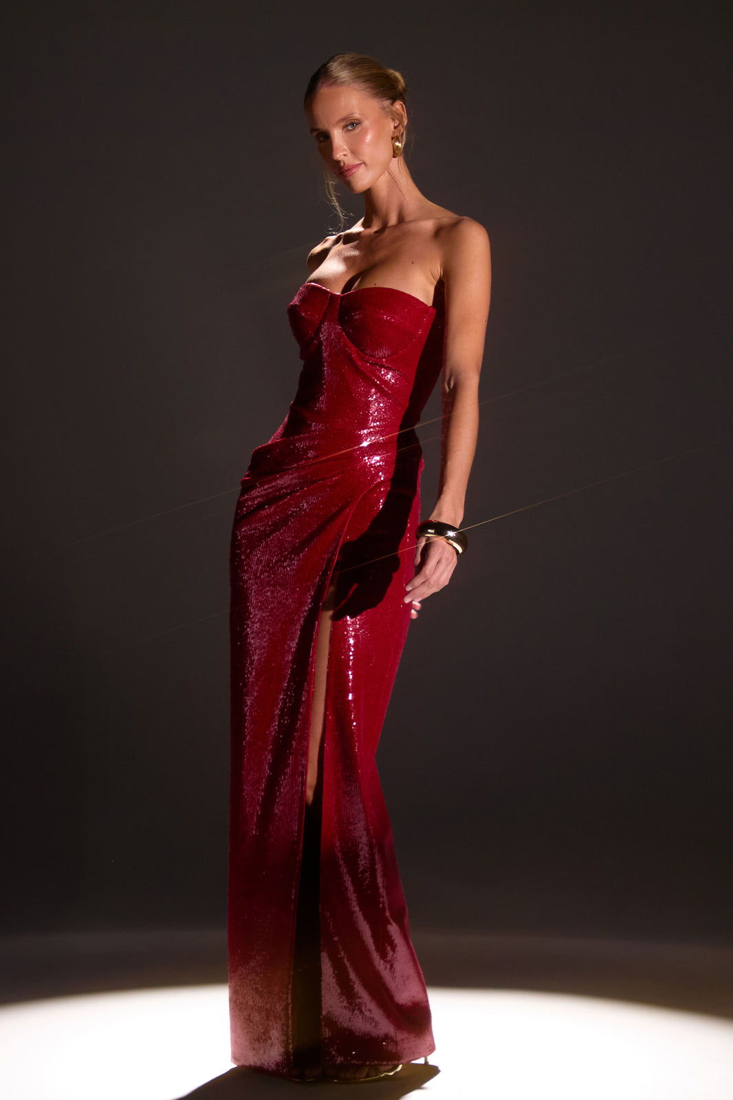 Serena Red Dress