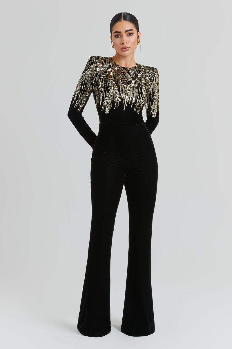PREORDER: Katarina Black Jumpsuit