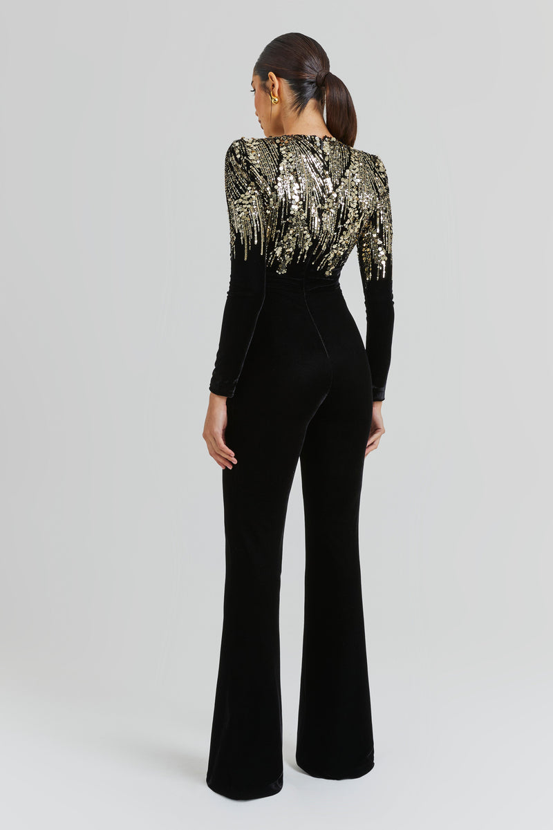 PREORDER: Katarina Black Jumpsuit