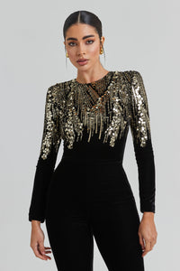 PREORDER: Katarina Black Jumpsuit
