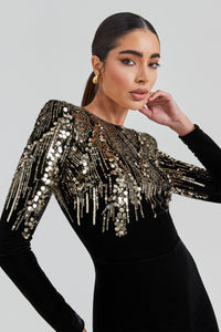 PREORDER: Katarina Black Jumpsuit