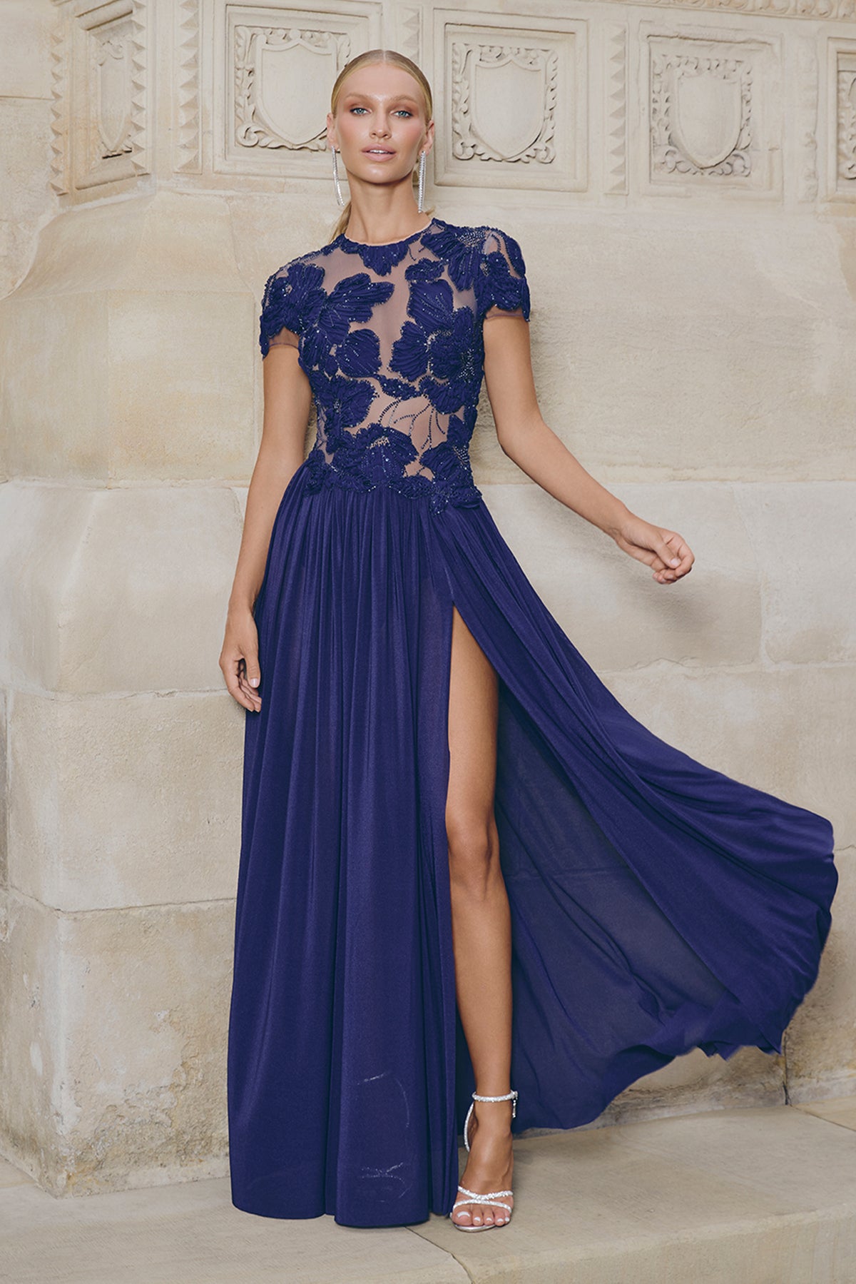 ROBE SLOANE BLEU MARINE