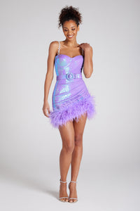 Fifi Purple Dress